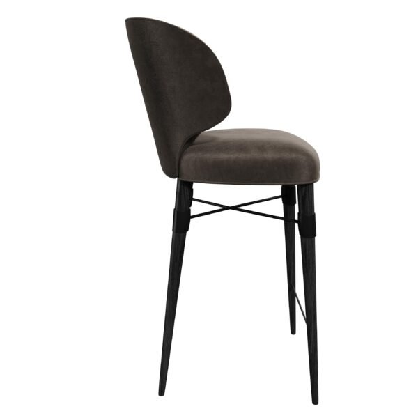 Wood+Metal Bar Stool YJBW015 - 图片 3