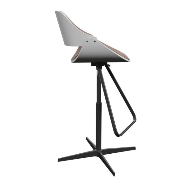 Factory Custom  Steel Leg Bar Stool Adjustable YJBM021 - 图片 3