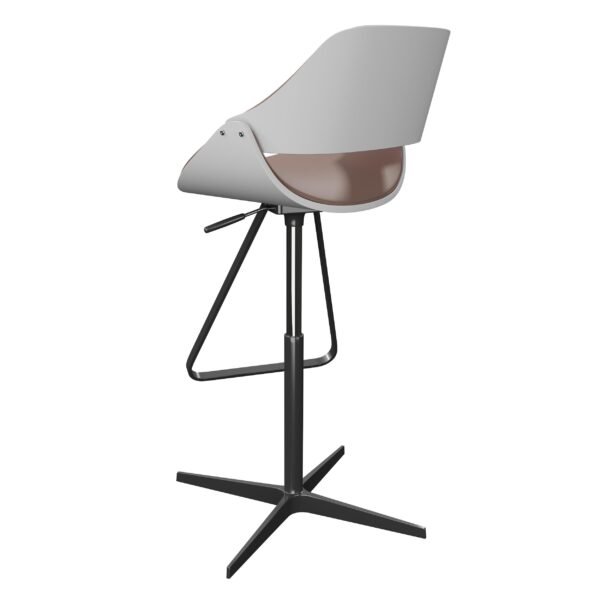 Factory Custom  Steel Leg Bar Stool Adjustable YJBM021 - 图片 4