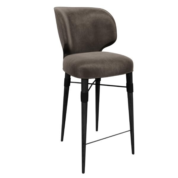 Wood+Metal Bar Stool YJBW015