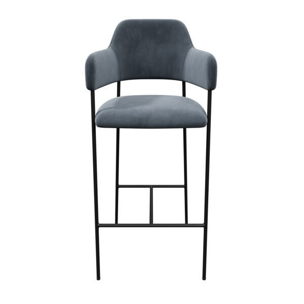 Bucket Seat Metal Bar Stool - 图片 5