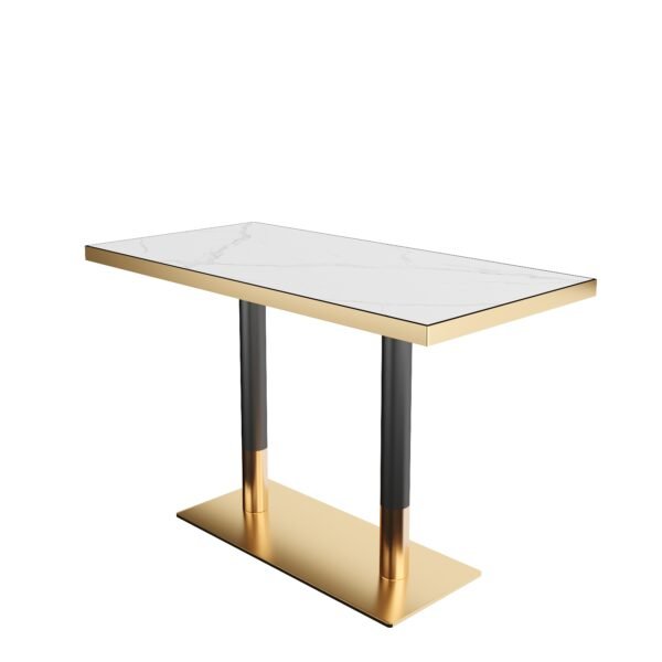 Coffee Shop Restaurant Long Dining Table YJT008 - 图片 2