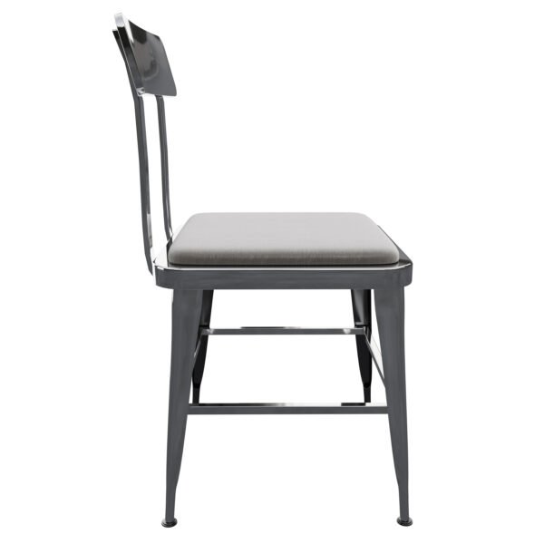American Style Fast Food Stainless Steel Restaurant ChairsYJCM022 - 图片 3