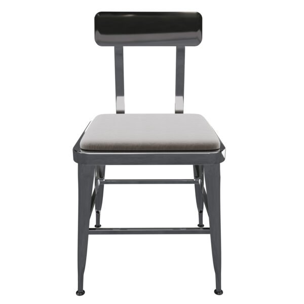 American Style Fast Food Stainless Steel Restaurant ChairsYJCM022 - 图片 2