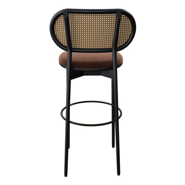 Commercial Restaurant Wooden Bar Stools YJBW012 - 图片 5