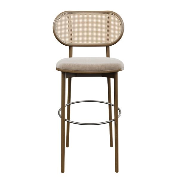 Commercial Wooden Dining Bar Stools For Bistros YJBW008 - 图片 2