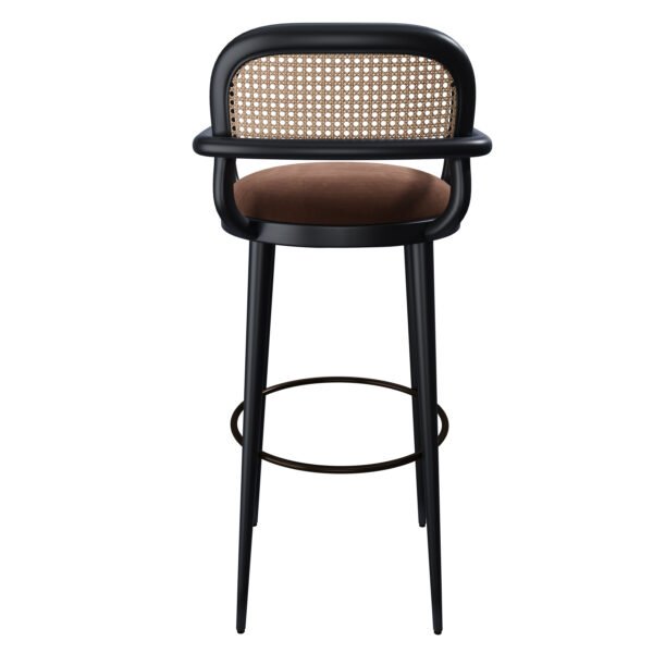 High-end Commercial Counter Stools With Backrest YJBW010 - 图片 5