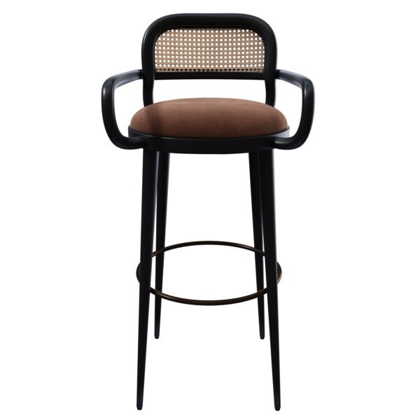 High-end Commercial Counter Stools With Backrest YJBW010 - 图片 2