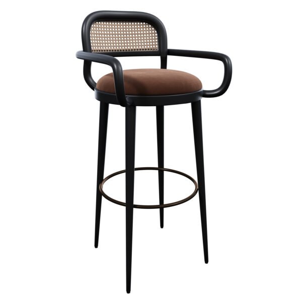 High-end Commercial Counter Stools With Backrest YJBW010