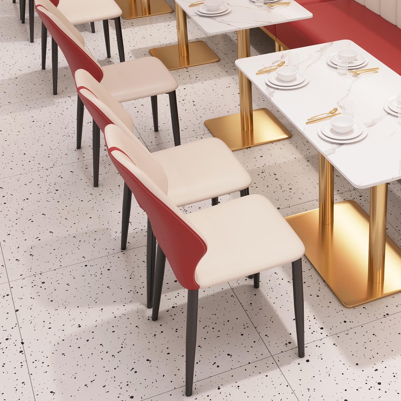 Italian Dining Chair YJCM030 - 图片 5