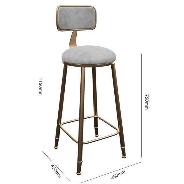 Nordic Simple bar Chair  YJBM018 - 图片 6