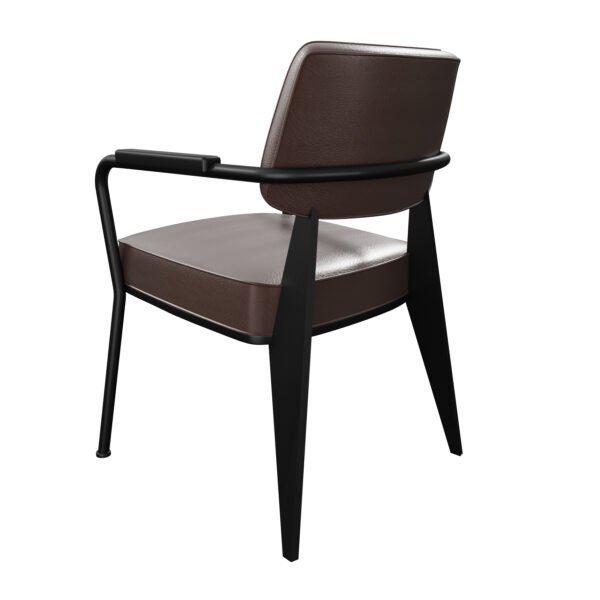 Modern  Armchair Metal Leg Chair YJCM018 - 图片 4
