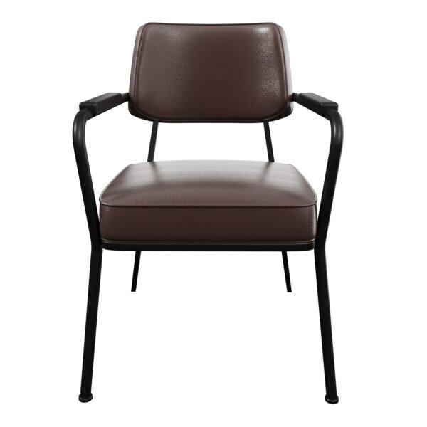 Modern  Armchair Metal Leg Chair YJCM018 - 图片 2