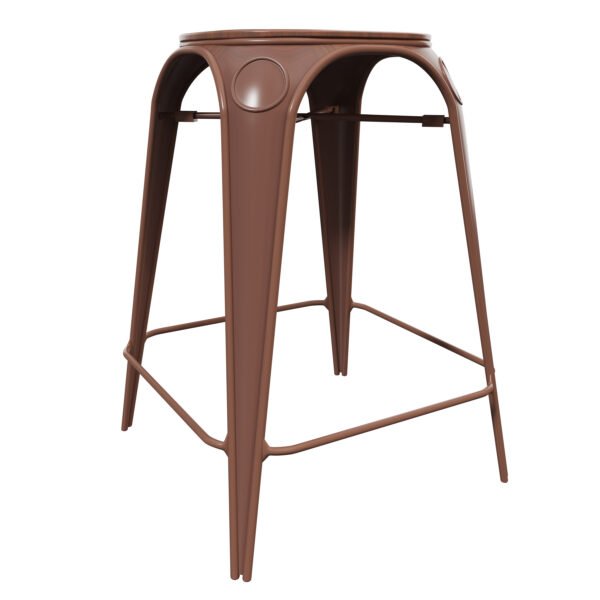 Stackable Metal Bar Counter Stool YJBW029 - 图片 5