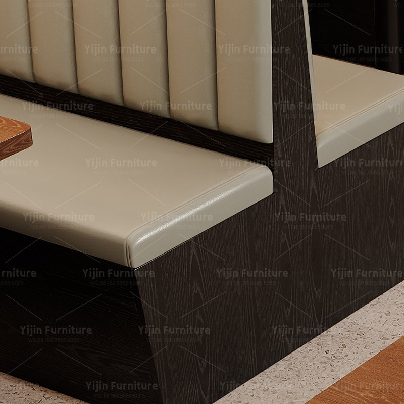 Channel Back Booth YJB014 - 图片 4