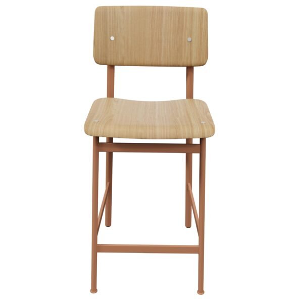 Metal Back Bar Stool | Commercial Seating YJBM007 - 图片 2