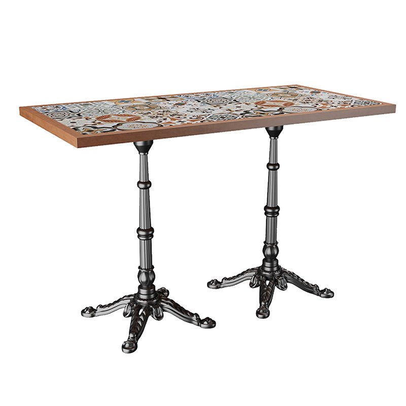 Rectangular Tile Table YJT014