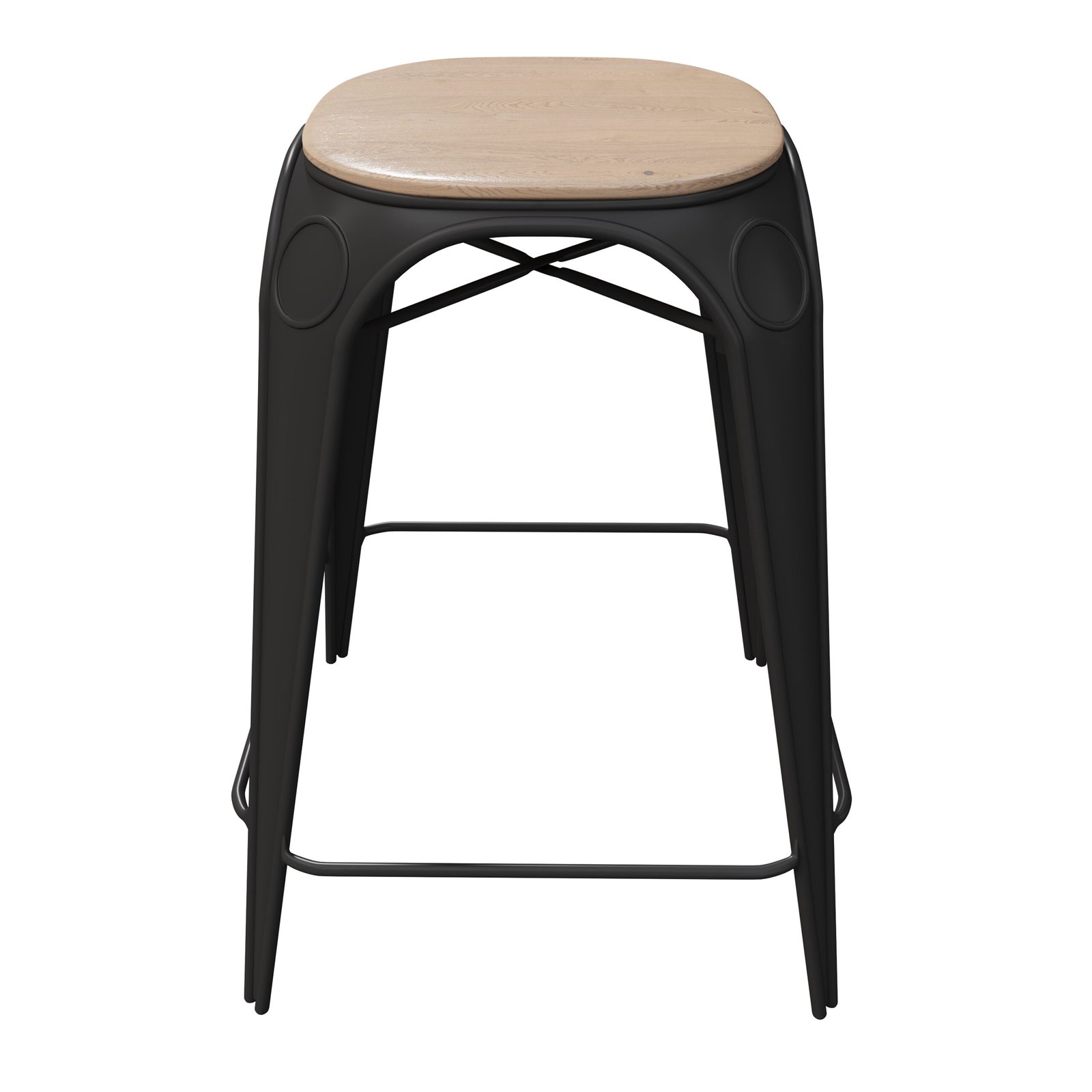 Metal Bar Counter Stool YJBM029 - 图片 3