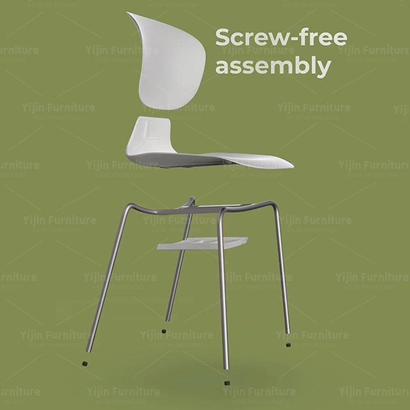 Stackable Plastic Chair YJCM271 - 图片 3