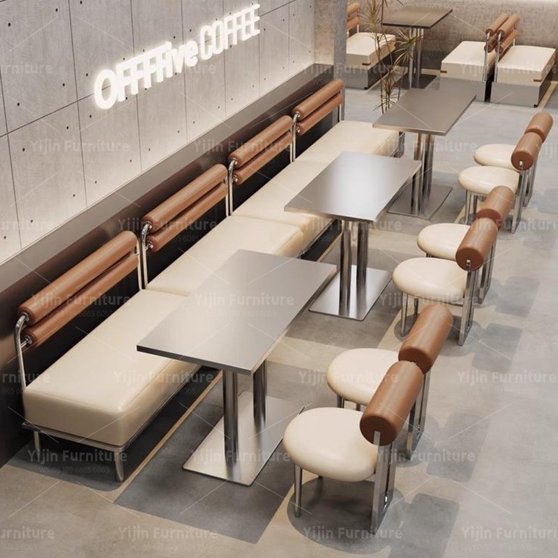 Stainless Rectangular Table YJT025 - 图片 5