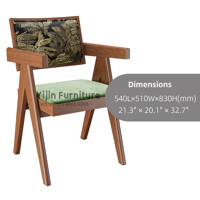 Tropical Armchair Green PU Seat YJCW055 - 图片 2