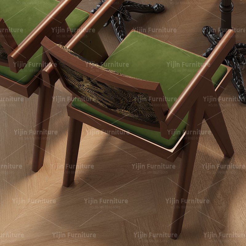 Tropical Armchair Green PU Seat YJCW055 - 图片 3