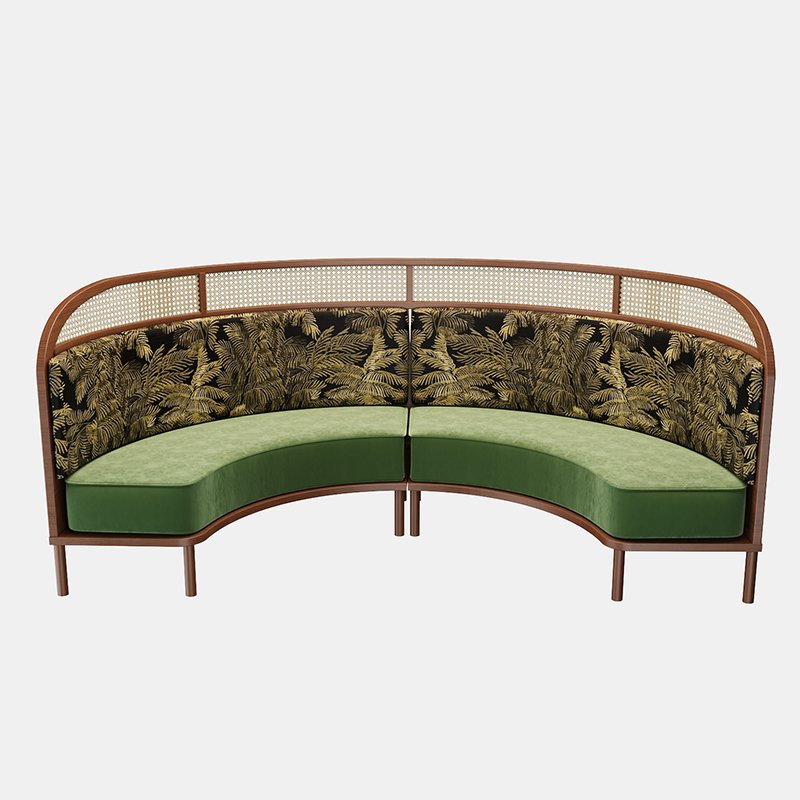 Tropical Booth Sofa YJB010