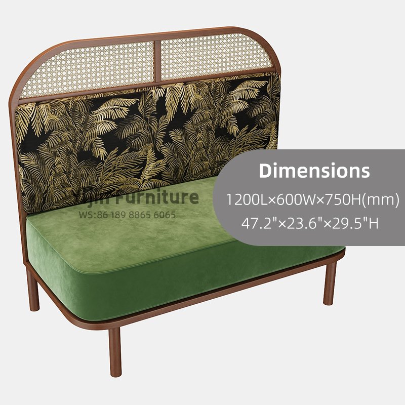 Tropical Booth Sofa YJB010 - 图片 2
