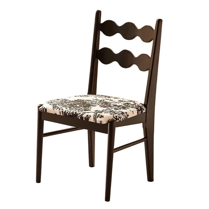 Wavy Back Wood Chair YJCW036 - 图片 5
